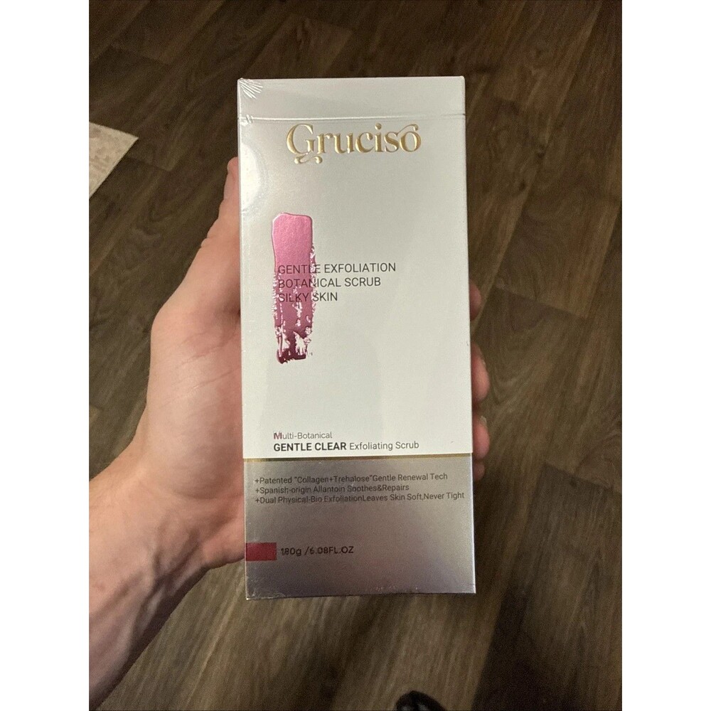 Gruciso Gentle Exfoliation Botanical Scrub Silky Skin 180g/6.08oz - Brand New
